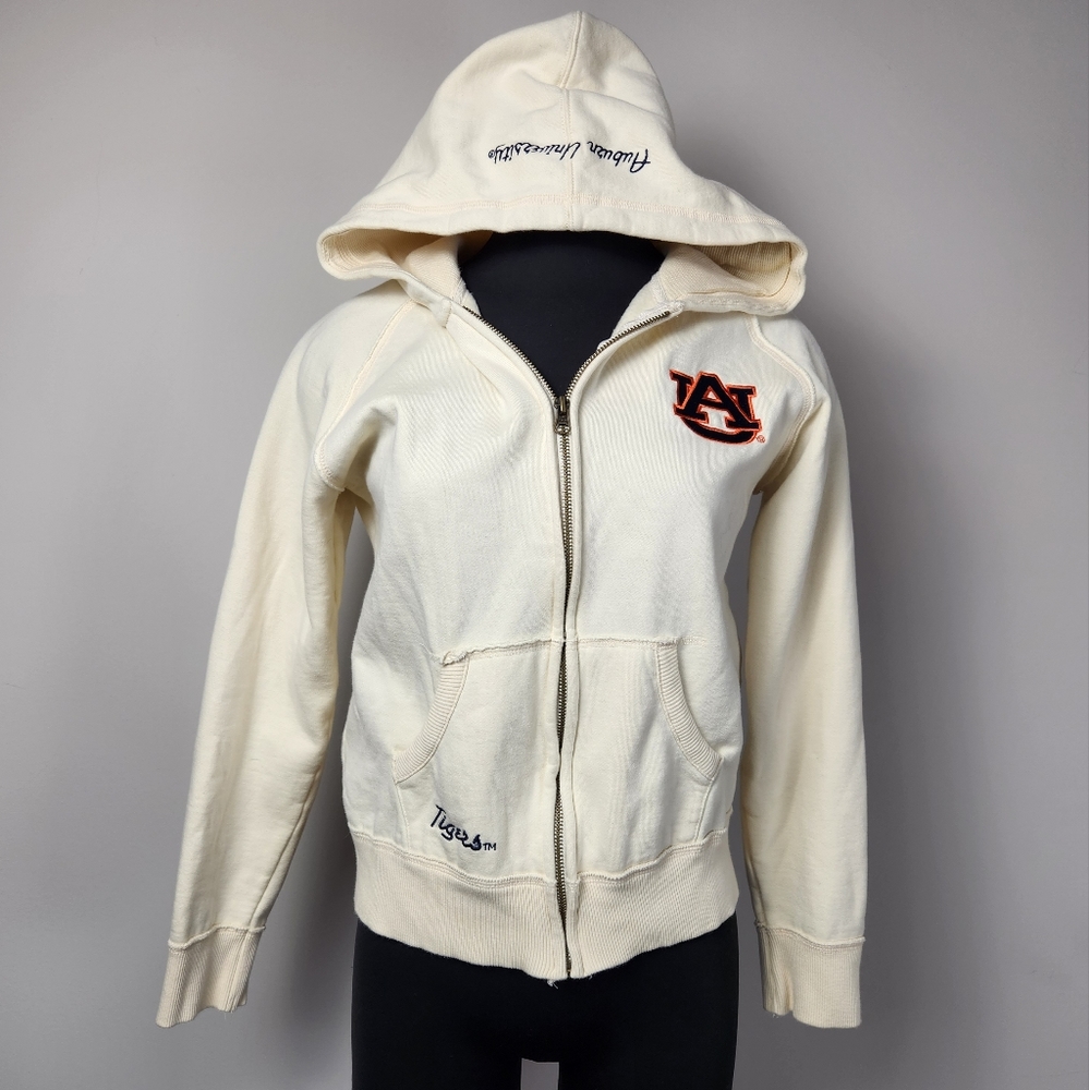 AUBURN UNIV women's zip front hoodie